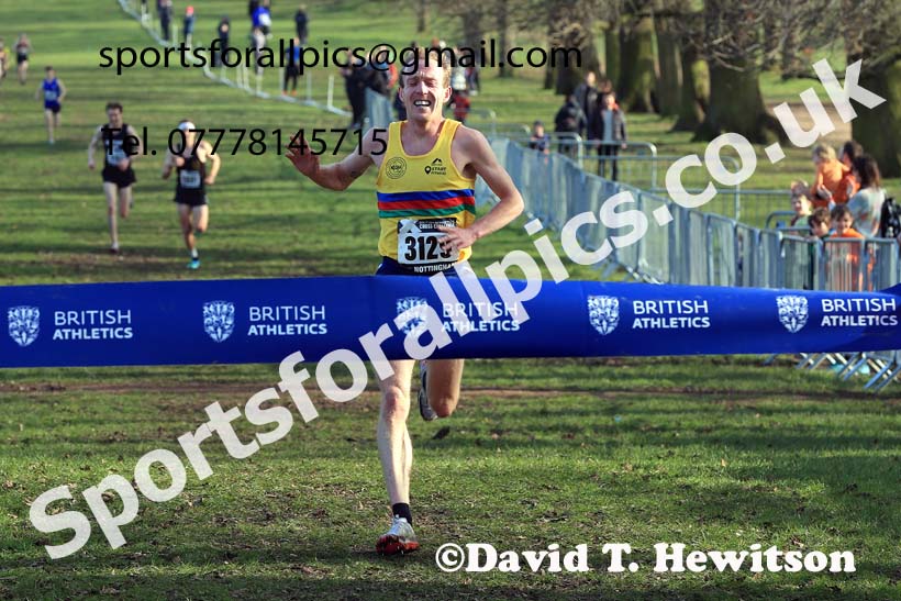 Senior Men, 2024 CAU Inter Counties Cross Country Champs., Wollaton Park, Nottingham. Photo: David T. Hewitson/Sports for All Pics